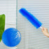 2 Pcs Cobweb Duster Bendable Fan Duster Plastic Dust Cleaner Microfiber Head Washable Ceiling Brush Reusable Dirt Remover for Stand Fan Air Condit...