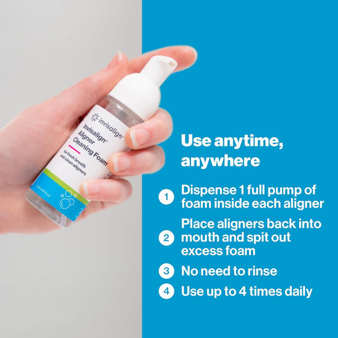 INVISALIGN Aligner Cleaning Foam 55 ml...
