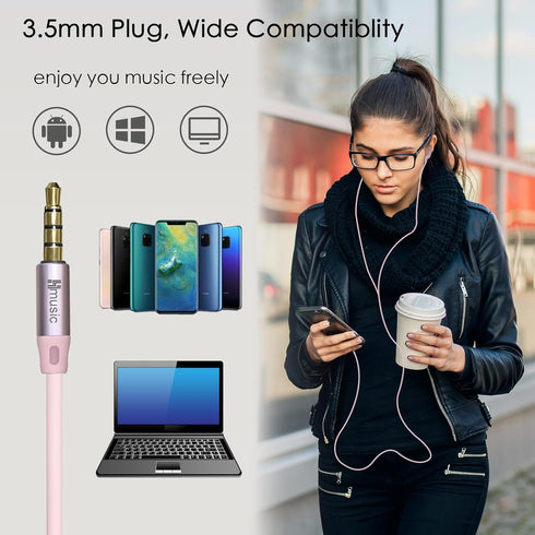 Sleep Earphones, Noise Isolation 3.5mm Sleep Headphones Wired, Lightweight Soft Silicone Earbuds with Mic for Insomnia, Side Sleeper, Snoring, Air...