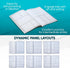 Koala Tools - Blank Comic Book, Draw-It-Yourself Comic Sketch Book with Dynamic Panels, 6.6 x 10 Inches, 28 Pages, Pack of 3...