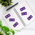 2024 Year Stickers, Self Adhesive Number Label Stickers Rectangle Coded File Folder Labels for End Tab File Folders Office Home Supplies (Purple)...