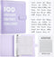 100 Envelope Challenge Binder Kit A5 Money Saving Budget Binder Fun Money Saver Book Organizer with Cash Envelopes Budget Planner to Save 5, 050, ...