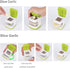 Updated Garlic Press&Peeler Set- Convenient Dicing and Slicing. Chopper, Masher & Crusher, Mincer and Paste...