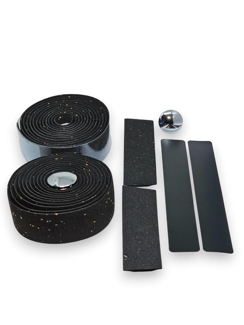 Bar Tape Black - Handlebar Cork Tape - SmartGear -for Road Bikes - Cycling - Bike - MTB - Mountain Biking - Gear Up for a Smooth Ride and Experien...