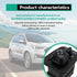 Power Mirror Control Switch, Front Driver Side Door Mirror Control Switch Compatible with Ford Excursion Expedition Escort F150 F250 F350 Super Du...