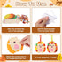 24 Pack Hedgehog Craft Kits for Kids Make You Hedgehog Foam Stickers DIY Autumn Art and Craft for Boys Girls Party Supply Art Activities Birthday ...