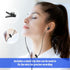 USB Headphone for PC Laptop Wired Earbuds Computer Headset with Microphone Volume Control Mute Button Mic Lightweight Noise Canceling in-Ear Corde...