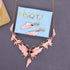 HSQYJ Fashion Color Enamel Crystal Leaf Statement Jewelry Set Elegant Floral Plant Rhinestone Pendant Necklace and Dangle Earrings for Women Gifts...