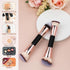 2Pcs Double Ended Foundation Brush Multifunction Makeup Brushes Large Foundation Brush for Liquid Makeup Blending Liquid Concealer Cream Cosmetics...