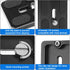 2 Pack 50mm Camera Quick Release Plate with 1/4 "-20 Camera Screw, Tripod Mount Plate Fits Arca Swiss Standard Type Clamp for Camera Tripod Ball H...
