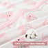 TILLYOU Sleep Sack 0-6 Months - 0.5 TOG Baby Wearable Blanket with 2-Way Zipper, Extra Soft Cotton Sleeveless Sleeping sack 2 Pack, Pink Elephant...
