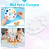 Acrylic Paint Palette Trays 10Pcs Plastic Pallets for Kid, Adult, Student Oil Watercolor Craft DIY Art Painting...