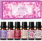 SALKING Floral Essential Oils Set, Premium Pure and Natural Essential?Oils, Fragrance Oil Scented Oils for Oil Diffusers 6 x 10 ML - Lavender, Ros...