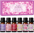 SALKING Floral Essential Oils Set, Premium Pure and Natural Essential?Oils, Fragrance Oil Scented Oils for Oil Diffusers 6 x 10 ML - Lavender, Ros...
