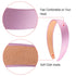 SIQUK 12 Pieces Satin Headbands 1 Inch Wide Non-slip Headband Colorful Headbands DIY Hair Headband for Women and Girls,12 Colors...