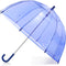 totes Kids Clear Bubble Umbrella with Dome Canopy, Lightweight Design, Wind and Rain Protection, Blue, Kids - 38" Canopy...