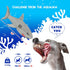 Dog Toys for Aggressive Chewers - Shark Interactive Dog Toys to Keep Them Busy 2 in 1 Indestructible Dog Toy for Large Dogs(Grey)...