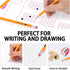 50 Pack #2 Pencils Bulk Pre-sharpened Pencils with Eraser top, 2 HB Pencils for Writhing Drawing, Yellow Wood-Cased Pencils in Bulk for Office, Sc...