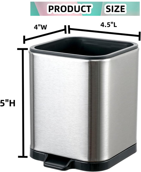 Kitchen Utensil Holder Kids Utensil Holder For Countertop Organizer Stainless Steel Kitchen Storage Baby Utensil Silverware Organizer Caddy Small ...