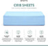 Tafts Crib Sheets, 100% Viscose derived from Bamboo Fitted, Girls, Boys & Unisex, 8 Inch Deep Pocket, Standard Crib & Toddler Mattress, Cooling, S...