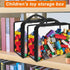 6 Pack Extra Large Toy Storage Bags PVC Organizing Bags with Zippered, Toy Storage Organizer with Portable Handheld?Waterproof Toy Bags for Board ...