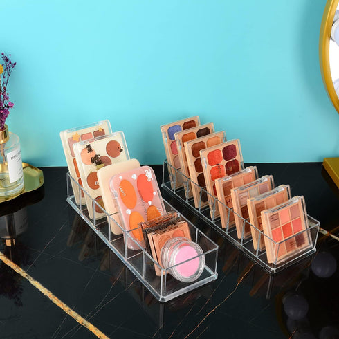 JessLab Acrylic Organizer, 8 Cube Sections Makeup Organizer for Drawer, Makeup Organizer for Vanity, Countertop, Bathroom, Kitchen and Cabinet Sto...