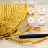 12x 10g Acrylic Yarn Knitting Wool Crochet Yarn, Ideal for Beginners, Kids Crafts, Small Projects......