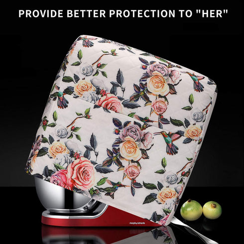 KitchenAid Mixer Cover with Pockets, Fits 5-8 Quart KitchenAid Mixers...