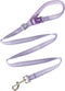 Reflective Dog Leash 4 Ft with Soft Padded and Buckle Handle, Nylon Heavy Duty Durable Dog Leashes for Medium Large Dogs,Lilac...