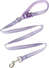 Reflective Dog Leash 4 Ft with Soft Padded and Buckle Handle, Nylon Heavy Duty Durable Dog Leashes for Medium Large Dogs,Lilac...