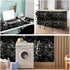 Arthome Black Marble Contact Paper,15.7"x120" Self Adhesive Wallpaper,Peel and Stick Black Paper Removable Decorative Film for Desk,Kitchen,Counte...