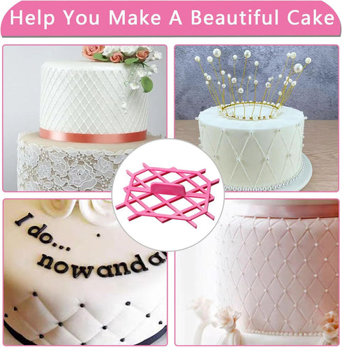 Cake Decoration Embosser Baking Bread Cookie Fondant Mold Embossing Stamping Tool for Home Party DIY Craft Accessories...