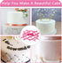 Cake Decoration Embosser Baking Bread Cookie Fondant Mold Embossing Stamping Tool for Home Party DIY Craft Accessories...