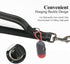 12" Dog Short Leash Lead -Heavy Duty for Puppy Small Medium Large Dogs (Black White)...