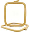 Nurge Beige Medium (No:3) Plastic Square Embroidery Hoop, Cross Stitch Hoops, Punch Needle Hoop , DIY Craft Sewing,ABS Plastic Embroidery Hoops...