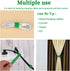 2 Rolls Plant Ties, 0.57inch x 32.8 ft Plant Ties, Reusable Adjustable Nylon Plant Tape Strap, Garden Wire Ties for Outdoor Indoor Climbing Plants...