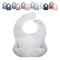 Silicone Baby Bibs for Girls and Boys - Waterproof Bib Set for Babies and Toddlers - BPA Free Feeding and Weaning Bibs - Modern, Soft, Easy to Cle...