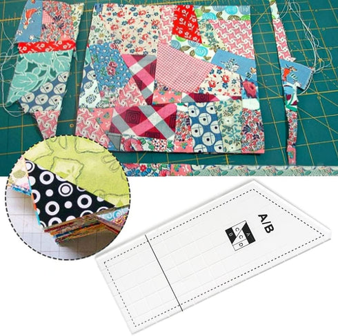 Quilting Cutting Template - Acrylic Quilt Templates for Quilting Sewing Cutting Patterns, Quilting Rulers and Templates for Sewing Machine Cutting...