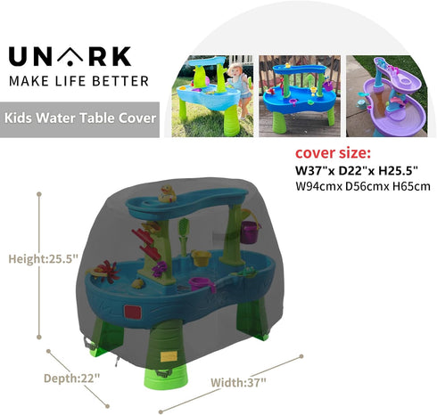 Water Table Cover Toddler Outdoor Toys for Toddlers 1-3, Toddler Outdoor Toys Step 2 Water Table Cover, Water Table Cover for Step 2 Water Table A...