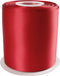 AVANAVA 4 Inch Wide Ribbon Double Face Satin Ribbon - 25 Yards (260-Scarlet Red)...