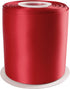 AVANAVA 4 Inch Wide Ribbon Double Face Satin Ribbon - 25 Yards (260-Scarlet Red)...