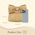 Ynport Bow Straw Clutch Purses for Women Summer Woven Rattan Handbags Wicker Beach Tote Bag 2024...