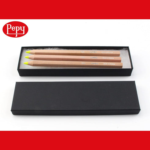 Pepy Dry Bible Highlighters Set with No Bleed Through, Great for Bible Study and Journaling; School Supplies and Bible Accessories; 3 Pack Yellow...