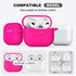 R-fun Compatible with AirPods 3 Case Cover, Silicone Protective Accessories Skin with Keychain Compatible with Apple AirPod 3rd Generation 2021 fo...