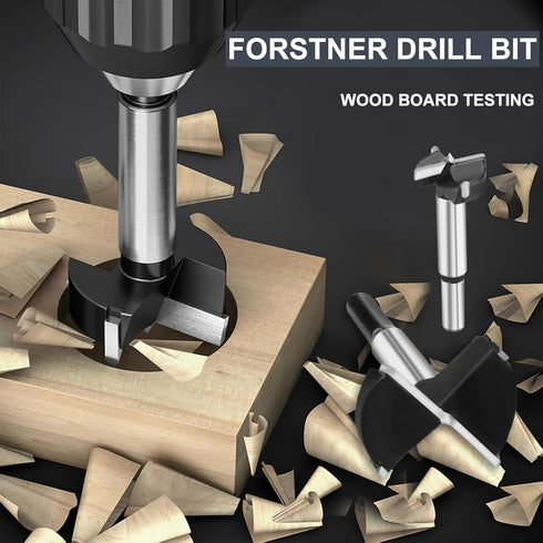 1-3/8"Forstner Drill Bit,Tungsten Carbide Tipped Wood Hole Saw for Hard Wood Plastic Plywood Woodworking Drilling Tool Cutter(35mm?...