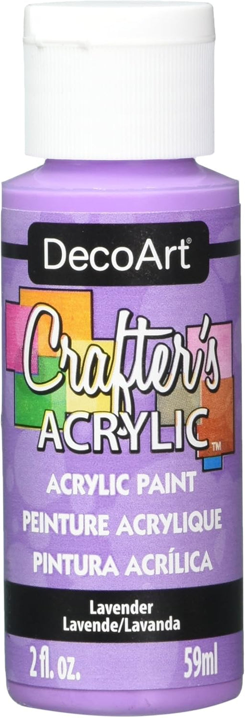 DecoArt Crafter's Acrylic Paint, 2-Ounce, Lavender...