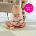 Edushape My First Shakers Boho Chic Basic Shapes - Baby Maracas with Soothing Sound - Musical Egg Shakers for Babies - Grasping and Teething Rattl...