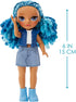 Rainbow High Littles – Sapphire Bradshaw, Blue 5.5" Posable Small Doll with Purse, Magical Pet Yeti, Girls Toy Gift, Kids Ages 4-12 Years...