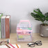 BTSKY Multipurpose Plastic Craft Storage Containers with Removable Tray, Clear Plastic Storage Box with Lid & Handle, Easy Carry & Stack Small Sto...