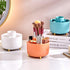 Desk Pencil Pen Holder, 5 Slots 360°Degree Rotating Pencil Pen Organizers for Desk, Desktop Storage Stationery Supplies Pencil Cup Pot for Office ...